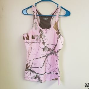 NWOT Realtree Pink Camo Tank Top